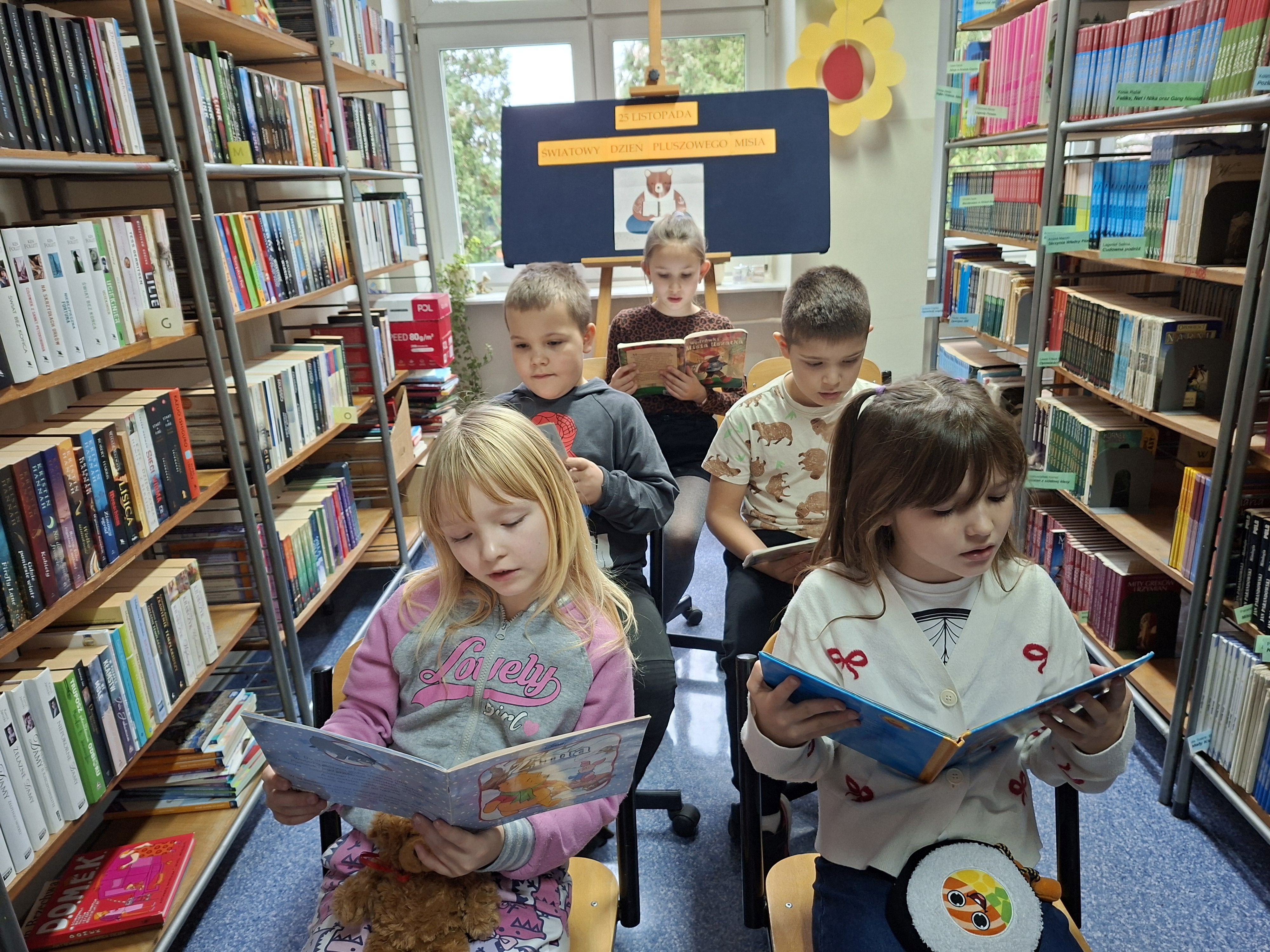 Dzień Pluszowego Misia w bibliotece